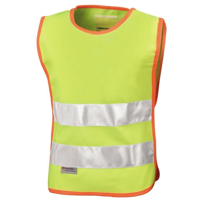 Junior hi-viz tabard Fluorescent Yellow