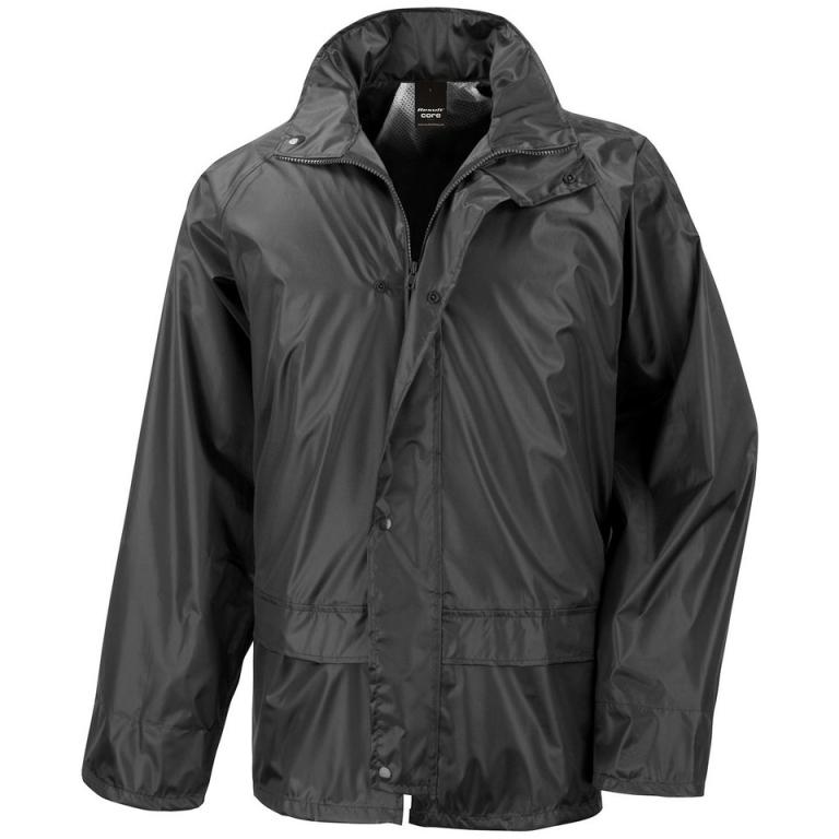 Core rain jacket Black