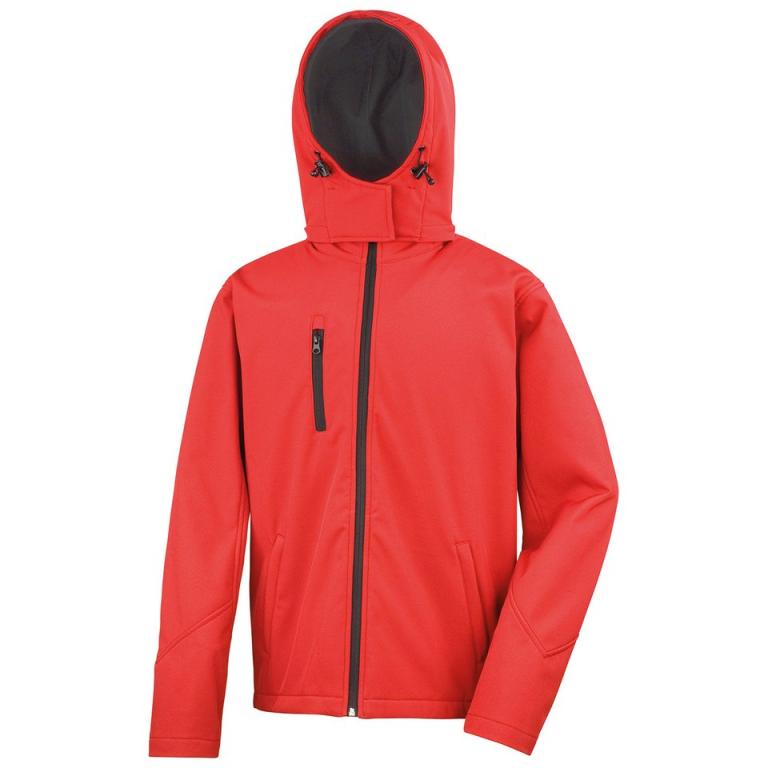 Core TX performance hooded softshell jacket Red/Black