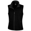 Women's printable softshell bodywarmer Black/Black