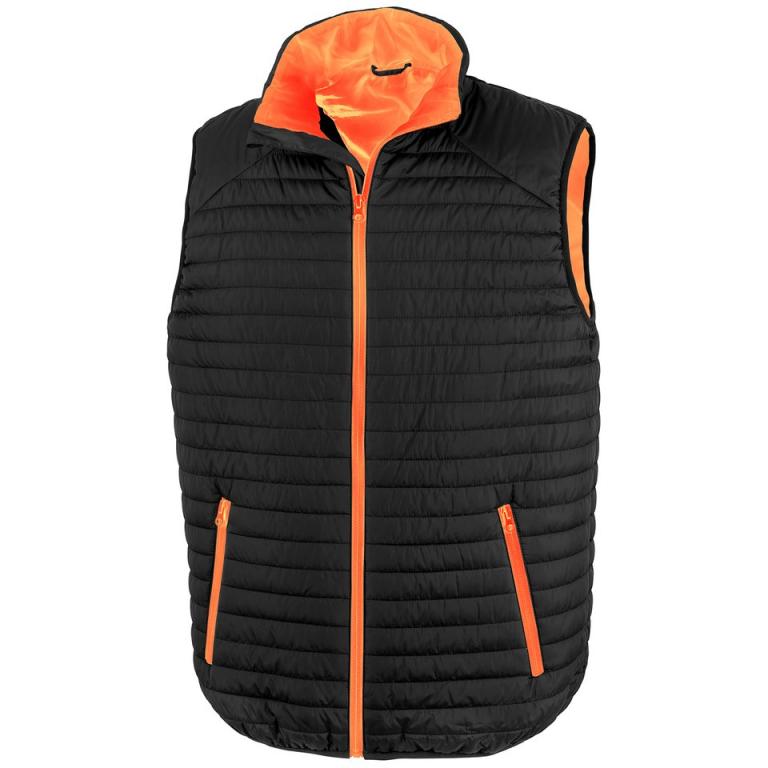 Thermoquilt gilet Black/Orange