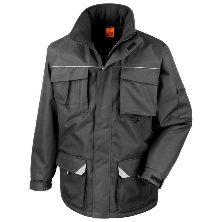 Work-Guard Sabre long coat Black