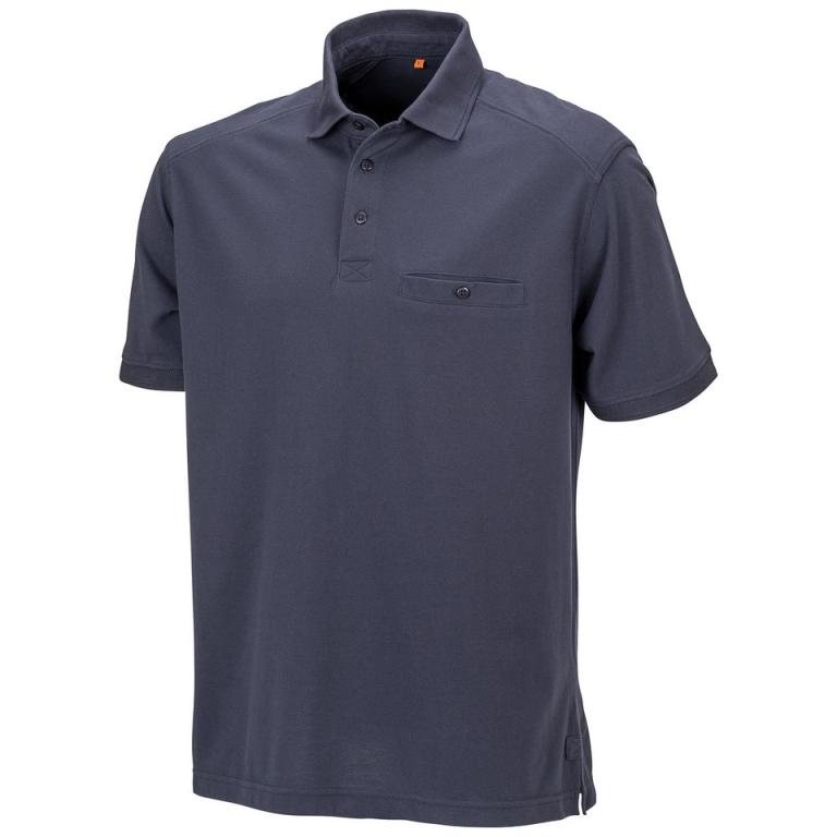 Work-Guard Apex pocket polo shirt Navy