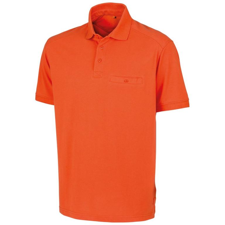 Work-Guard Apex pocket polo shirt Orange