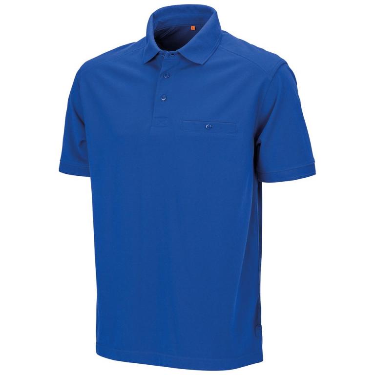 Work-Guard Apex pocket polo shirt Royal