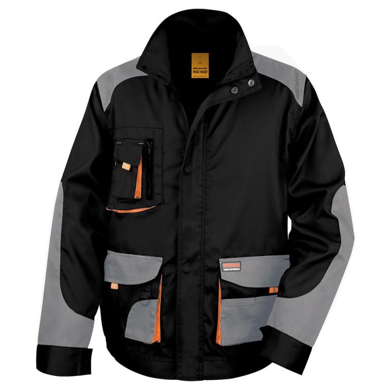 Work-Guard lite jacket Black/Grey/Orange