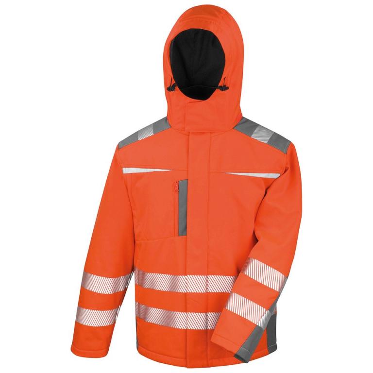 Dynamic softshell coat Orange