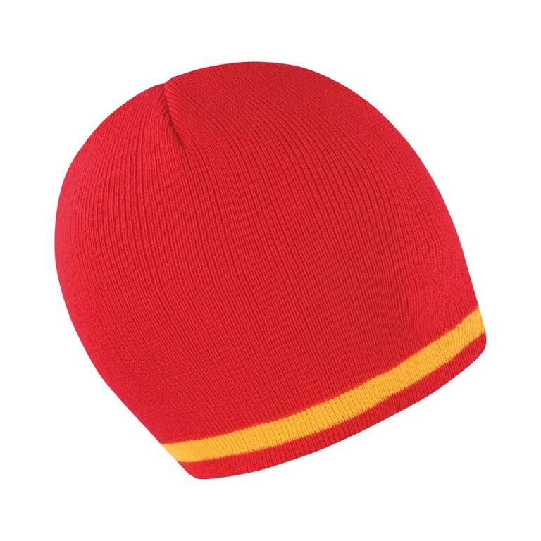 National beanie Red/Yellow