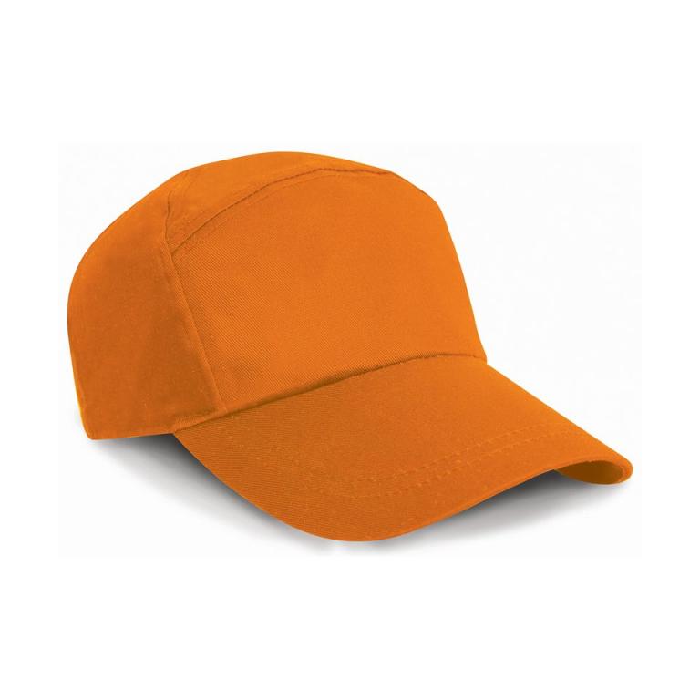 7-panel advertising cap Orange