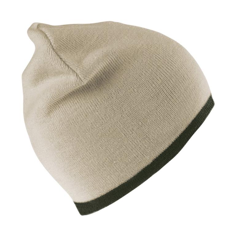 Reversible fashion fit hat Stone/Olive