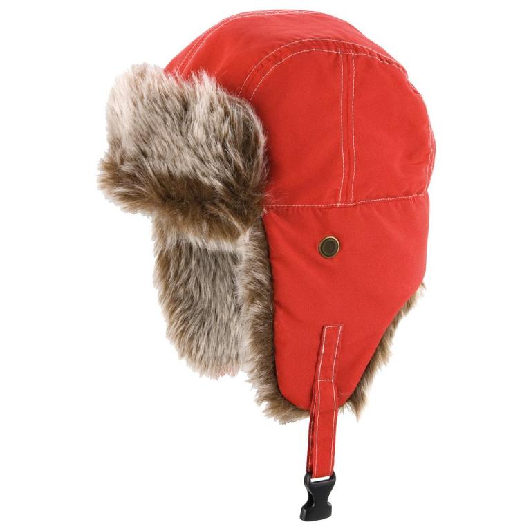 Classic sherpa hat Red