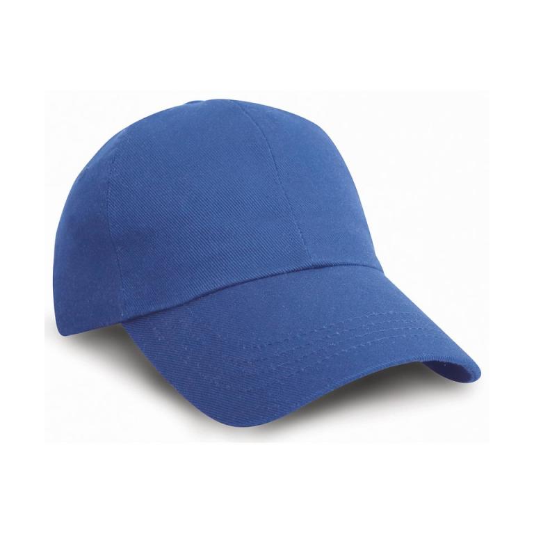 Heavy cotton drill pro-style cap Royal