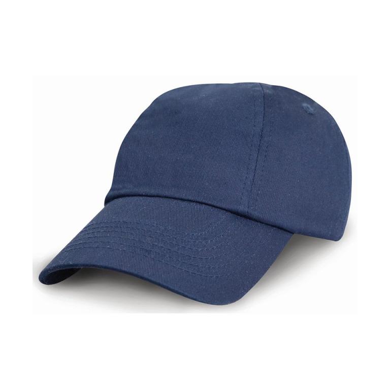 Junior low-profile cotton cap Navy