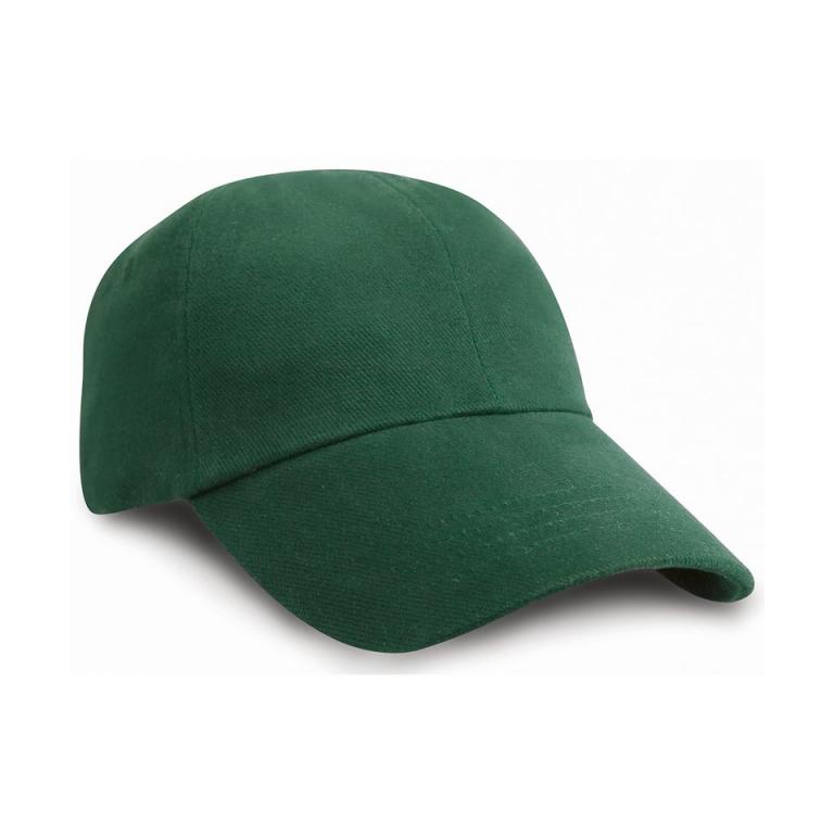 Low-profile heavy brushed cotton cap Forest