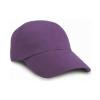 Low-profile heavy brushed cotton cap Purple