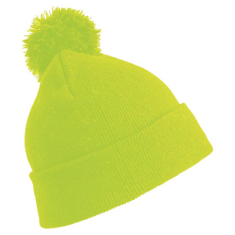 Pom pom beanie Flo Yellow