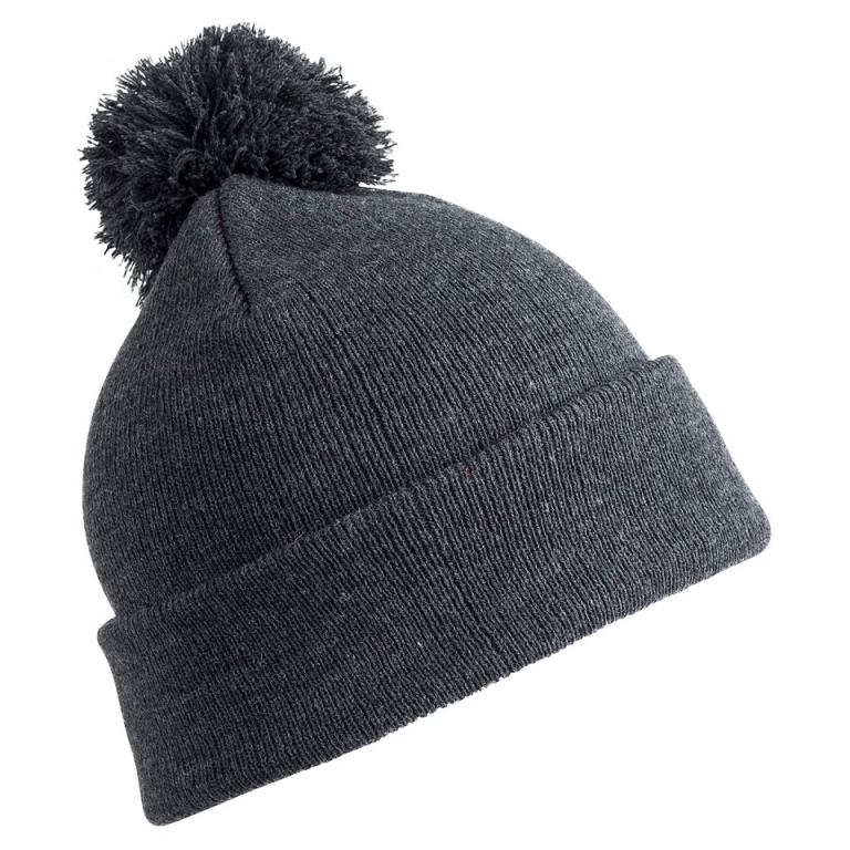 Pom pom beanie Grey