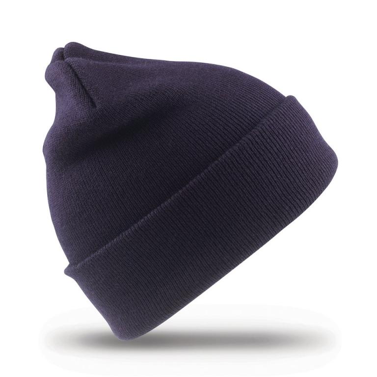 Kids woolly ski hat Navy