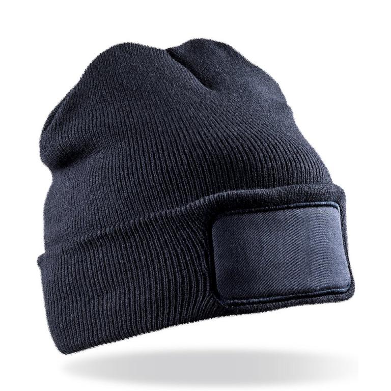 Double-knit Thinsulate™ printers beanie Navy