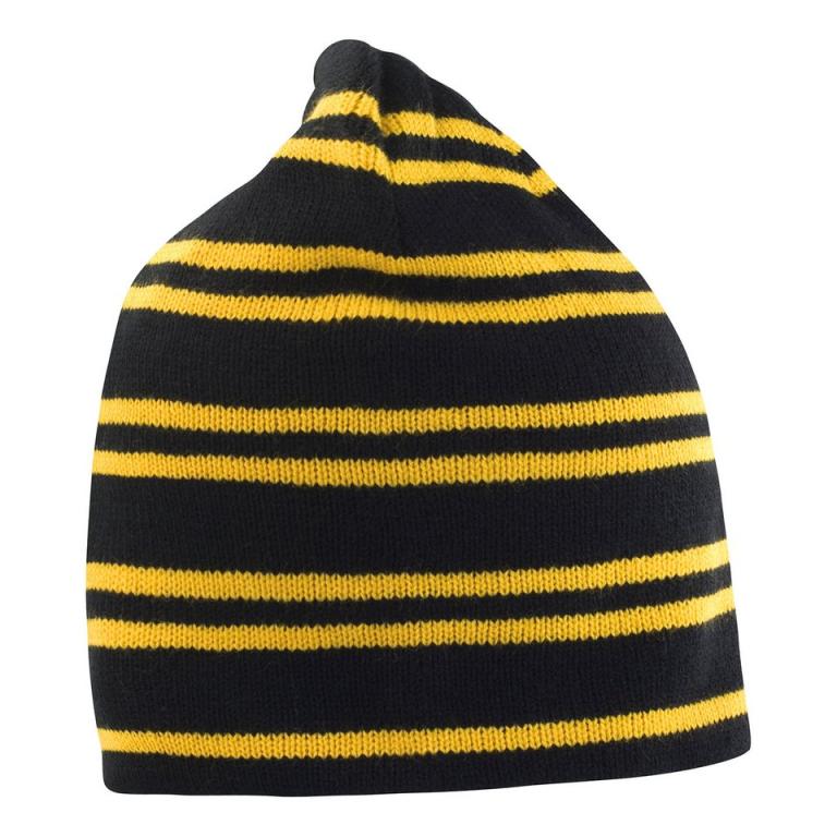 Team reversible beanie Black/Gold/Black