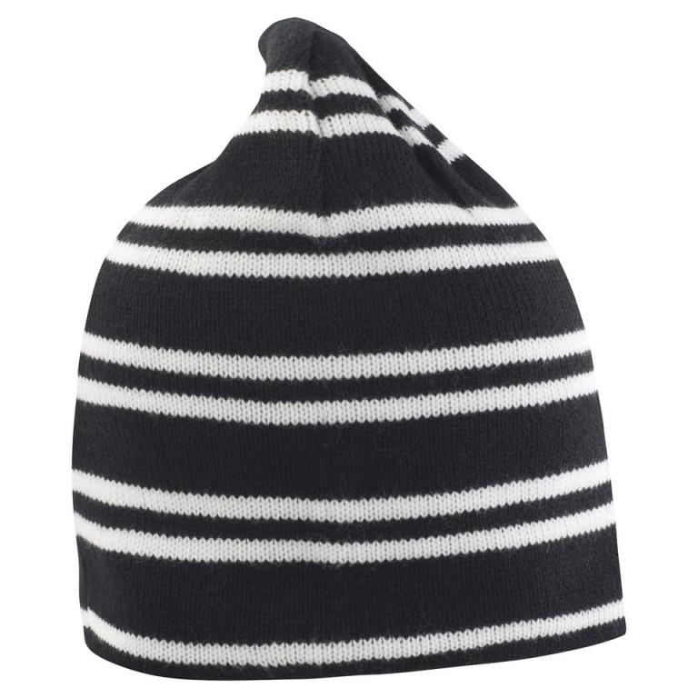 Team reversible beanie Black/White/Black