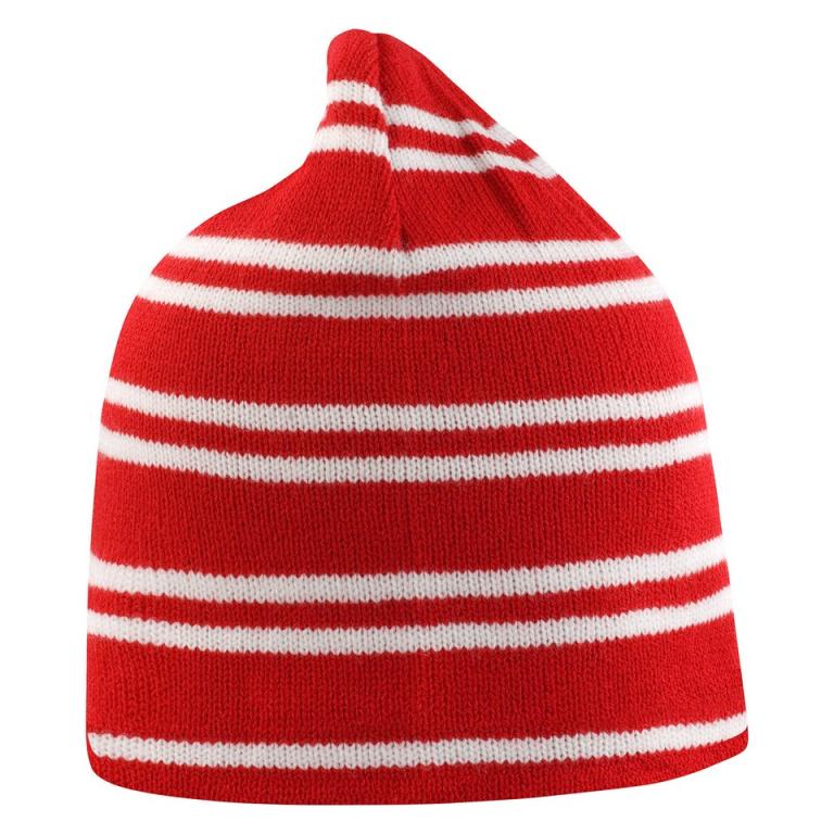 Team reversible beanie Red/White/Red