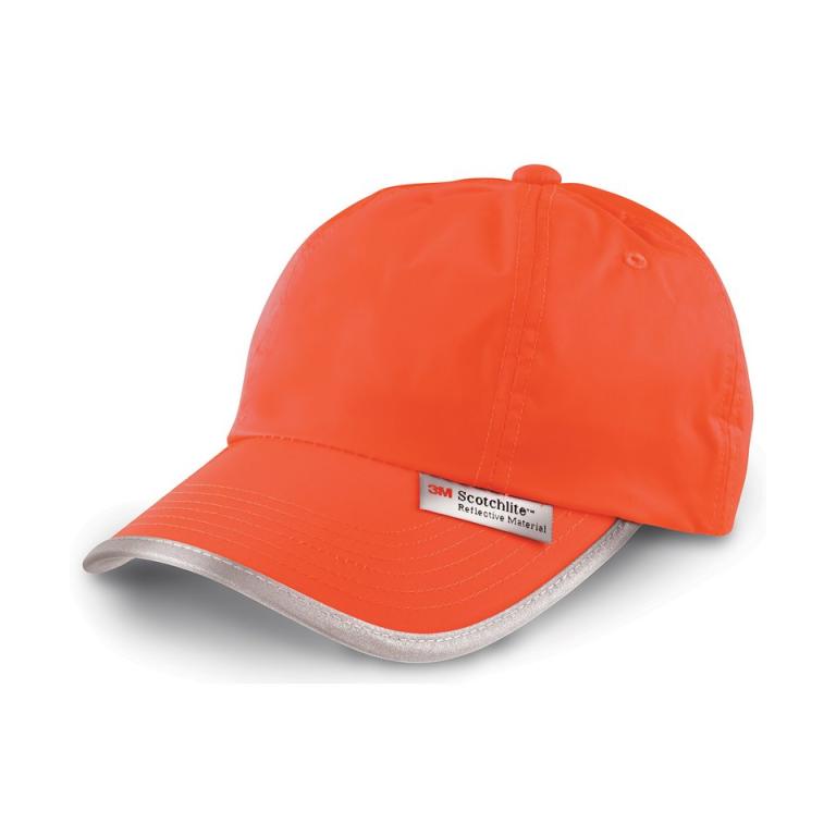 High-viz cap Fluorescent Orange