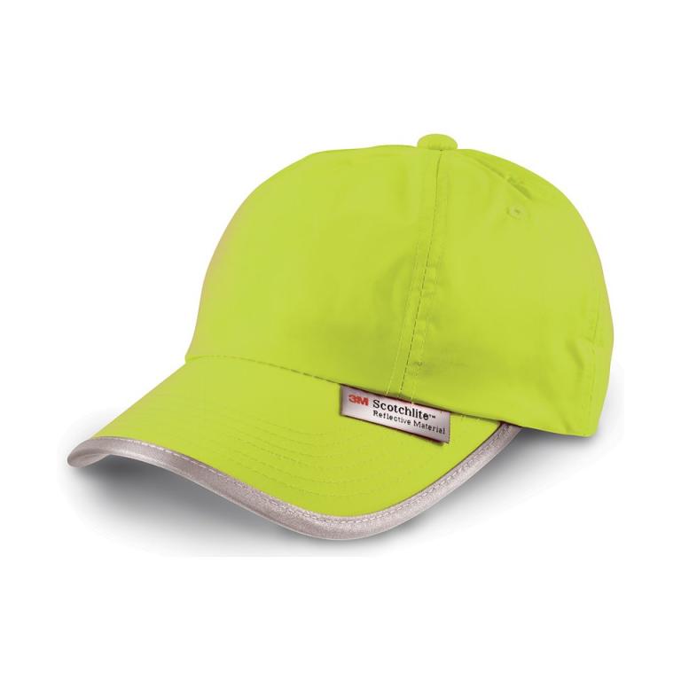 High-viz cap Fluorescent Yellow