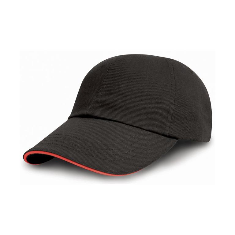 Printer's/embrioderer's cap Black/Red