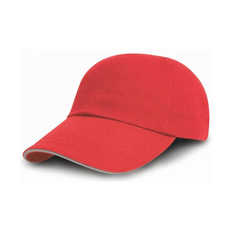 Printer's/embrioderer's cap Red/Putty