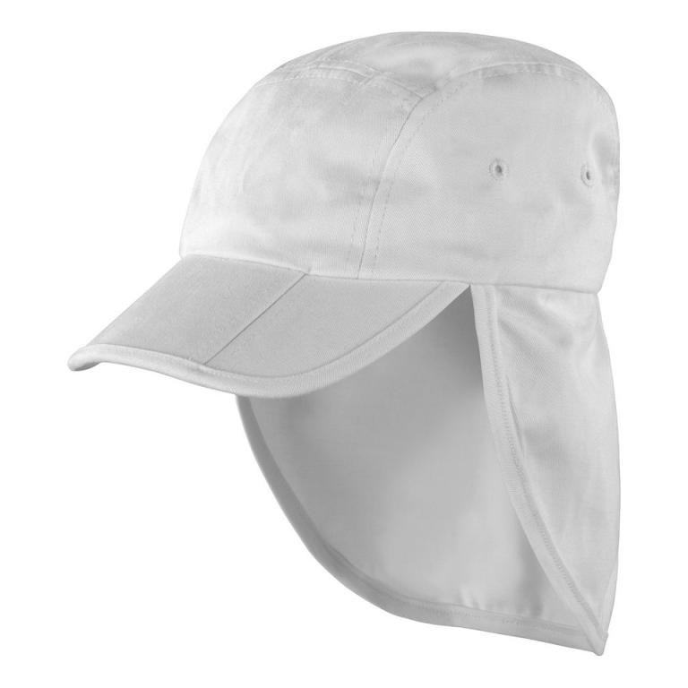 Fold-up legionnaire's cap White