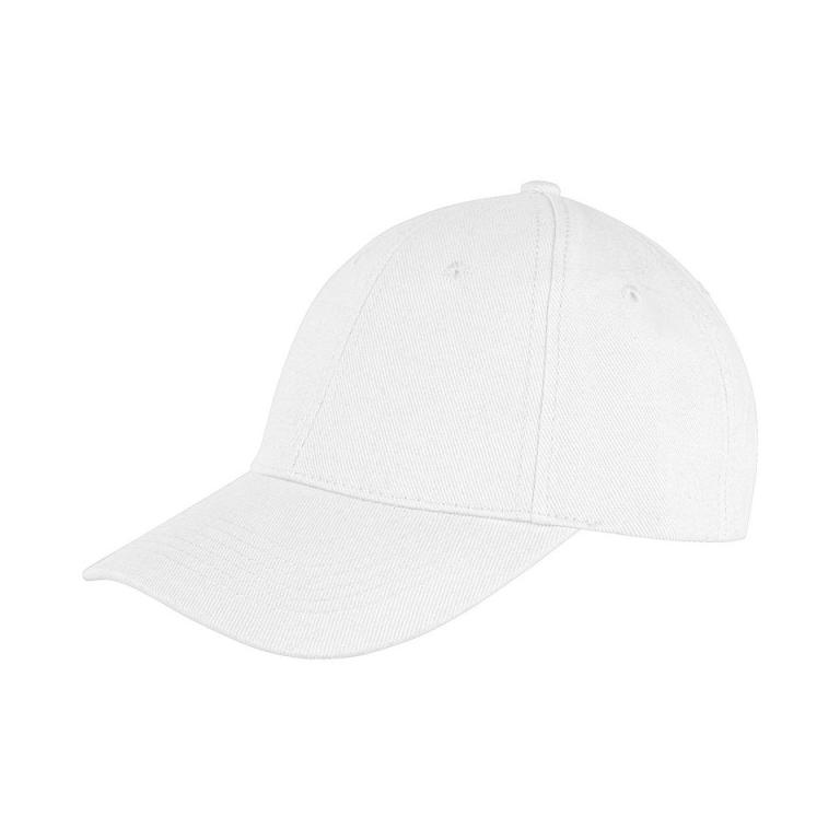 Memphis 6-panel brushed cotton low profile cap White