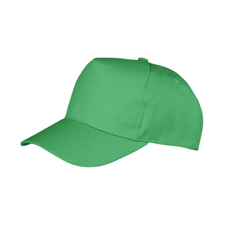 Boston 5-panel polycotton printer's cap Apple Green