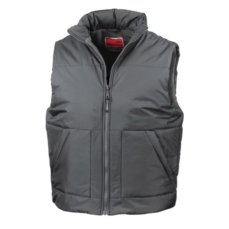 Fleece-lined bodywarmer Dark Grey