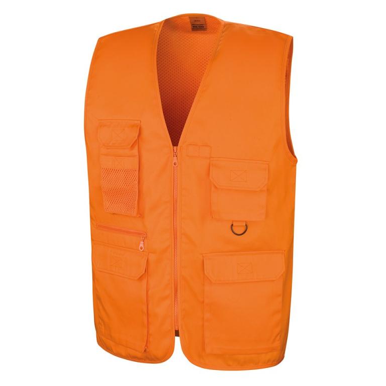 Adventure safari waistcoat Orange