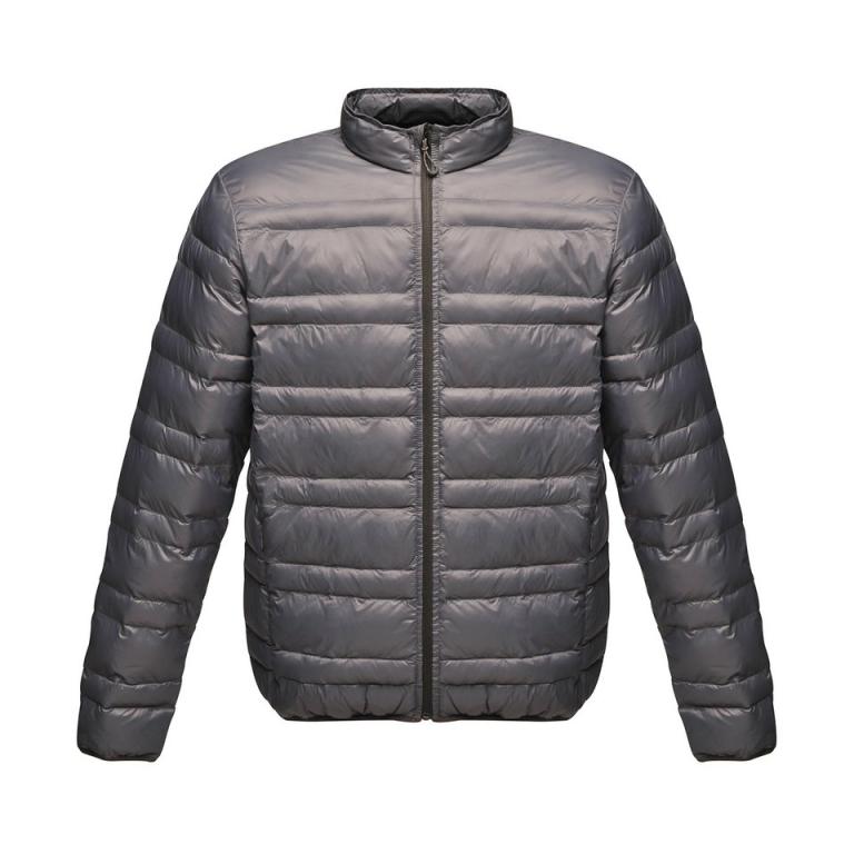 Firedown down-touch jacket Seal Grey/Black