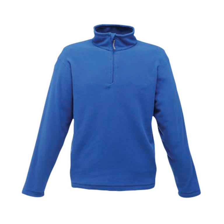 Zip-neck microfleece Royal Blue