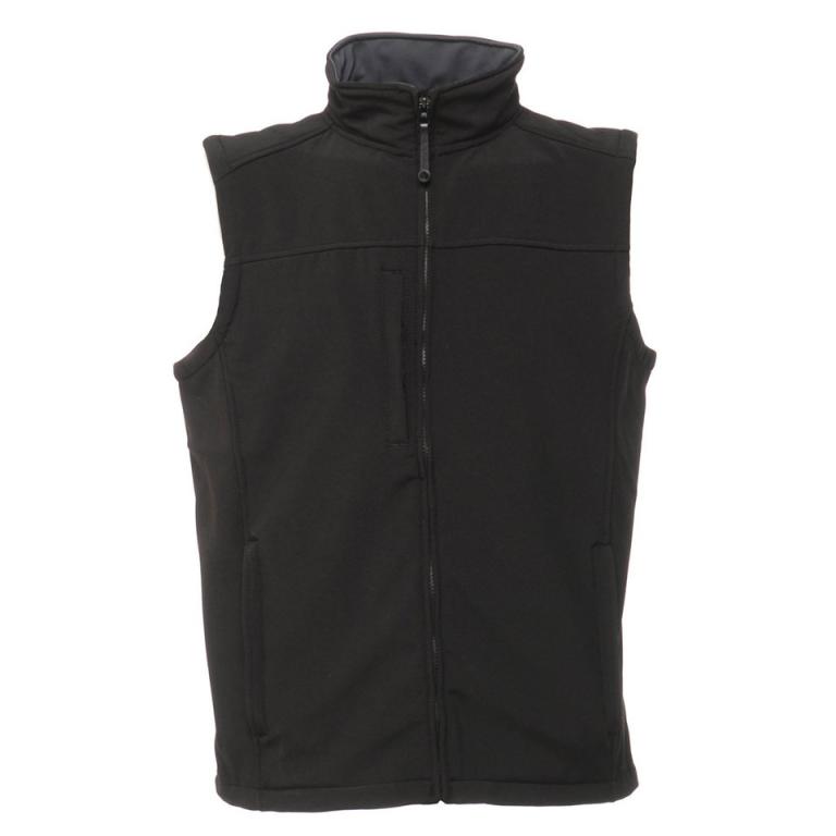 Flux softshell bodywarmer Black/SealGrey