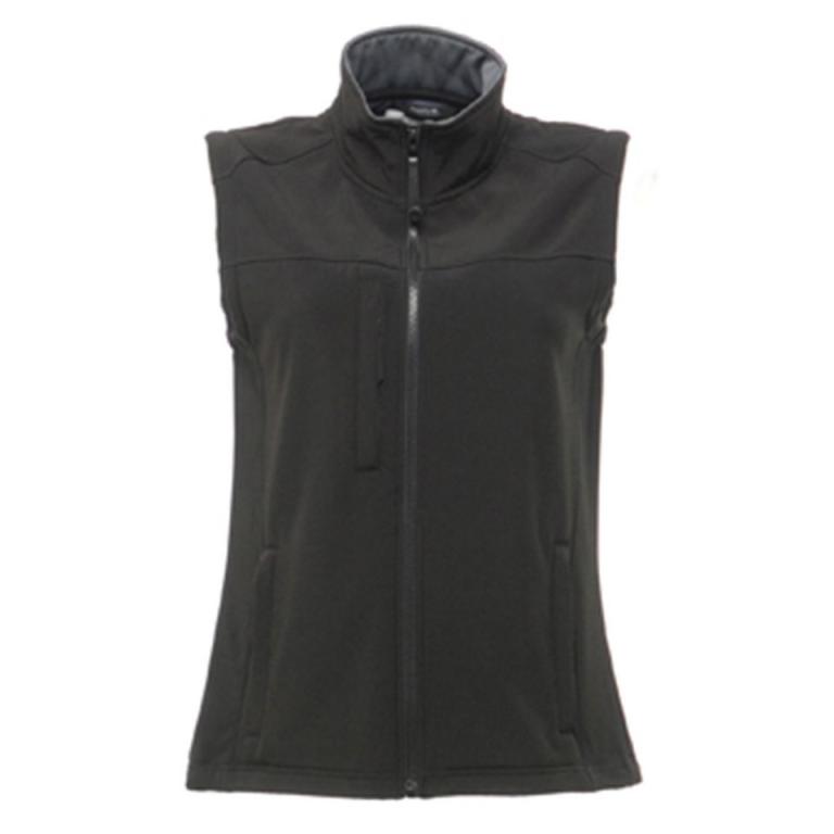 Women's Flux softshell bodywarmer All Black