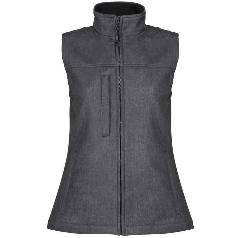 Women's Flux softshell bodywarmer Seal Grey Marl