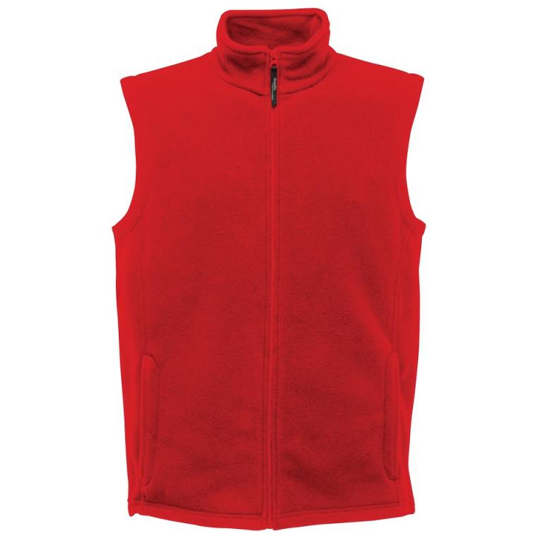 Microfleece bodywarmer Classic Red