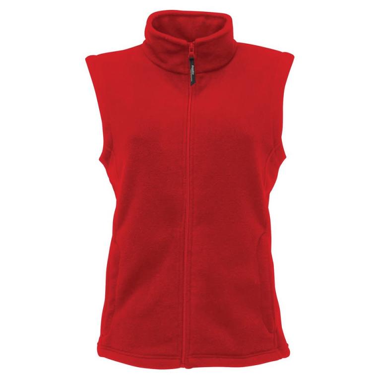 Women's microfleece bodywarmer Classic Red