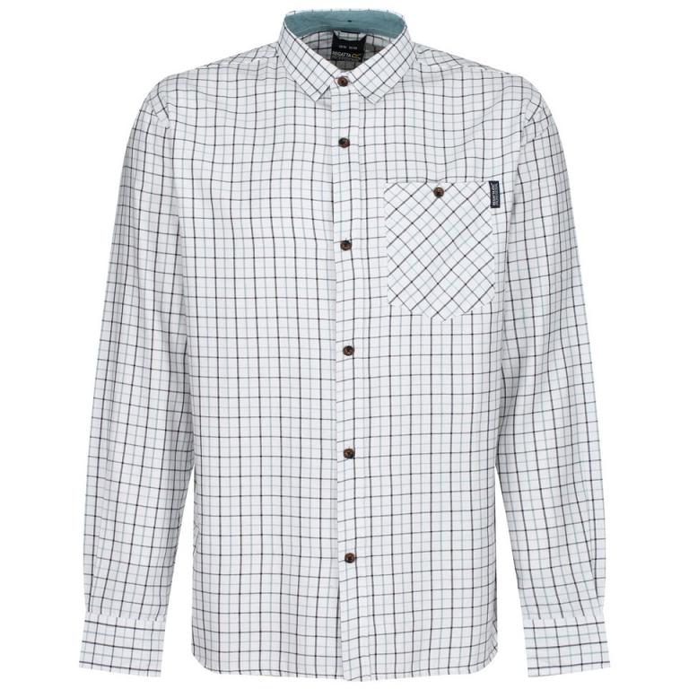 Tattersall check shirt Blue