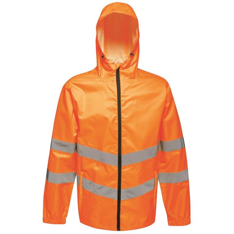 High-vis pro pack-away jacket Orange