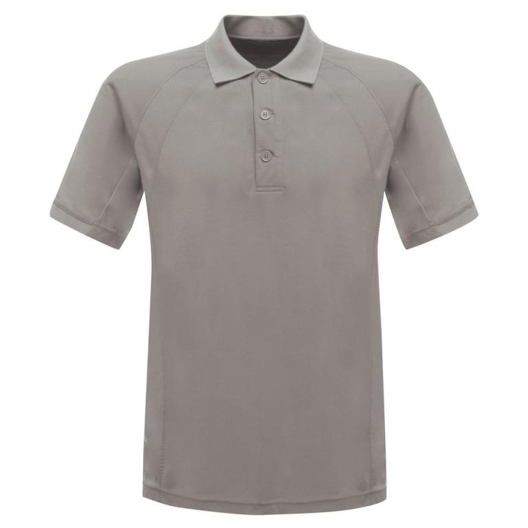 Coolweave polo Silver Grey