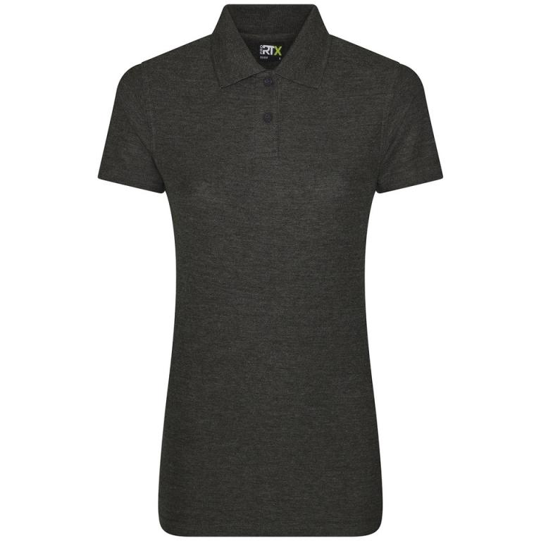 Women's pro polo Charcoal