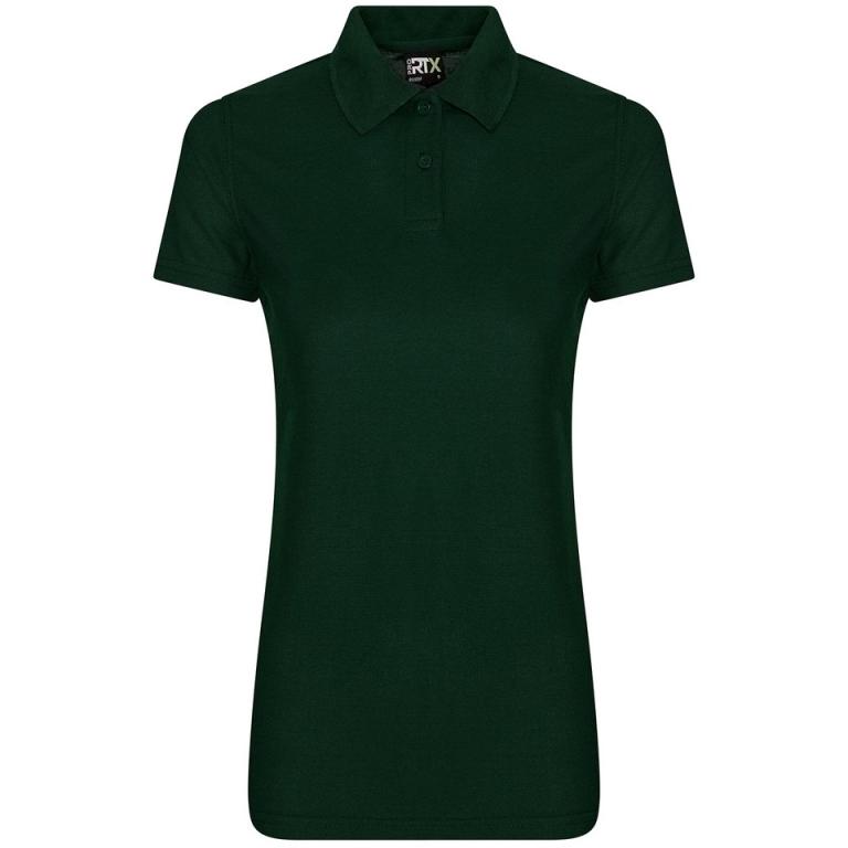 Women's pro polyester polo Bottle Green