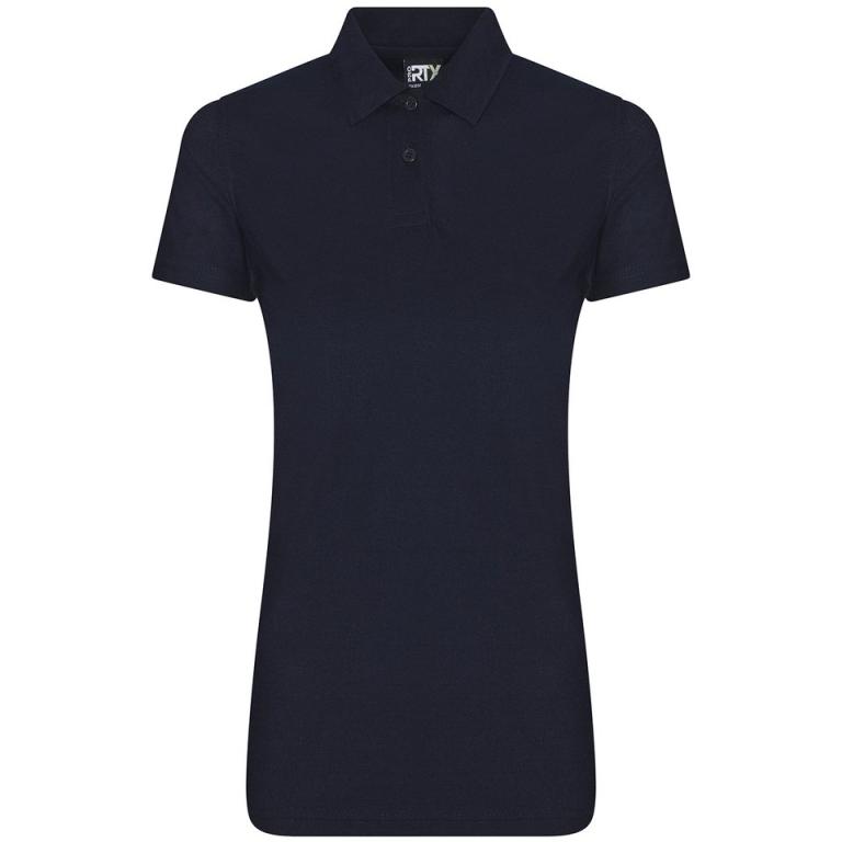 Women's pro polyester polo Navy