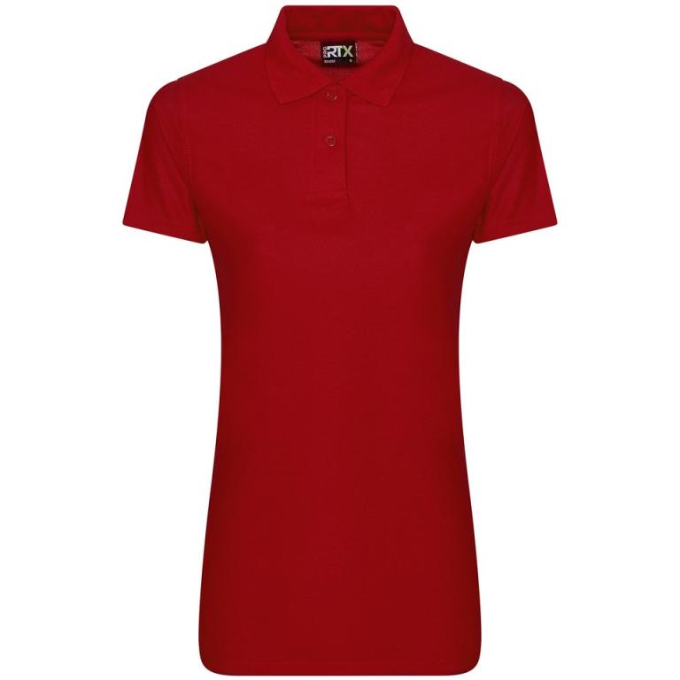 Women's pro polyester polo Red