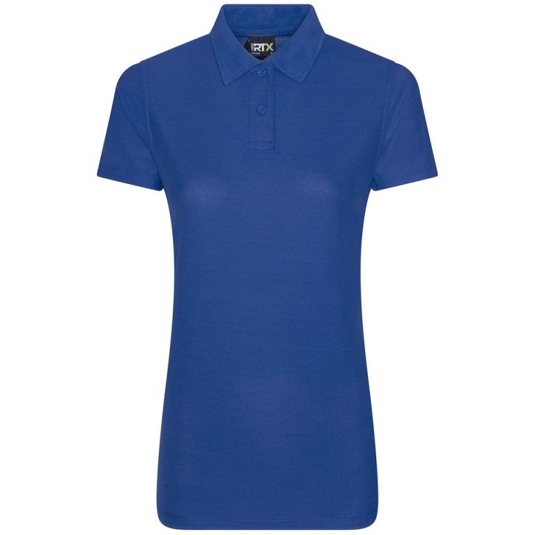 Women's pro polyester polo Royal Blue